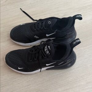 Nike Black and White Air Max Sneakers